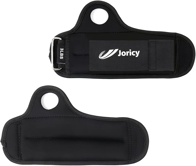 Wrist Weights with Thumb Loops Lock for Women Men Kids 1 Pair 2 3 4 5 6 LBS Arm Weight Ankle Weights Weighted Gloves for Running Walking Jogging Physical Therapy Gym Workout Cardio Exercises