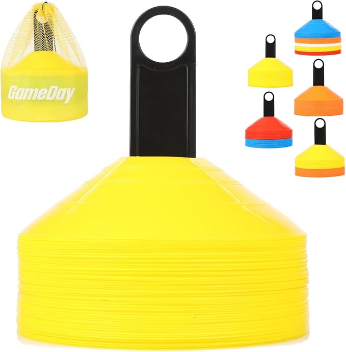 Soccer Disc Cones – Set of 50 Agility