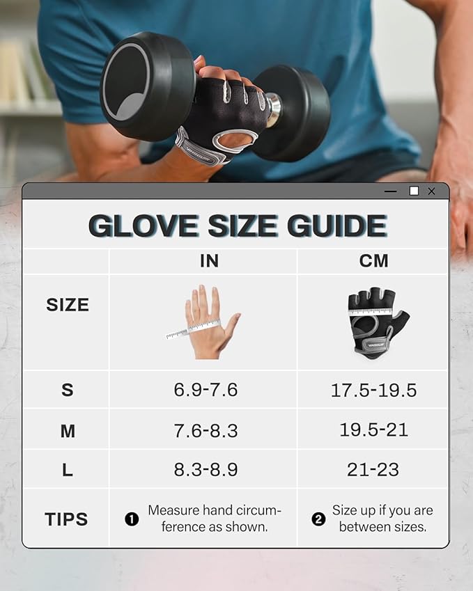 VINSGUIR Breathable Workout Gloves for Women, Weight Lifting Gloves for Gym, Cycling, Exercise, Fitness and Training, with Excellent Grip and Cushion Pads