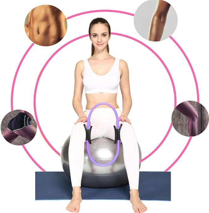Pilates Ring, 15" Fitness Circle, Magic Exercise Circle