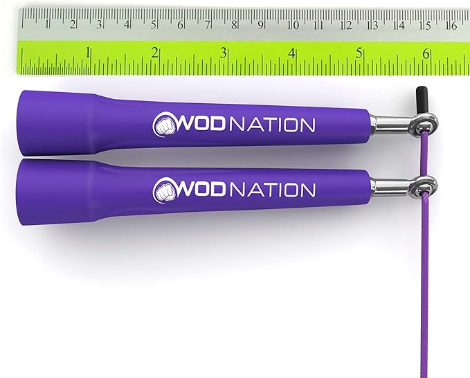 WOD Nation Adjustable Speed Jump Rope For Men
