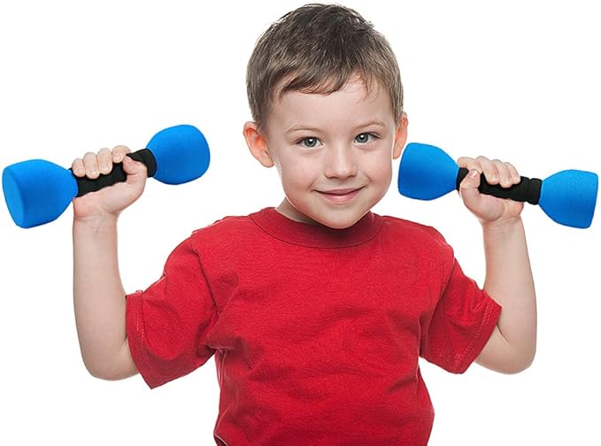 Aoneky Foam Covered Weights for Kids 3 to 6 Years 2 lbs