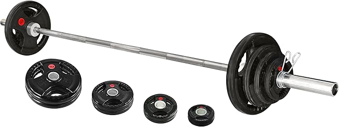 Signature Fitness Olympic Cast Iron Plate for Strength