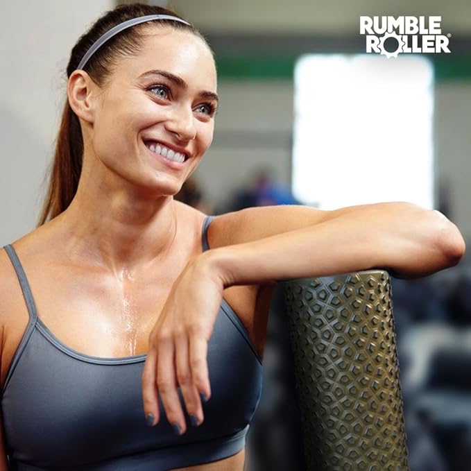 RumbleRoller Original Textured Foam Roller - Deep Tissue 22" Gator