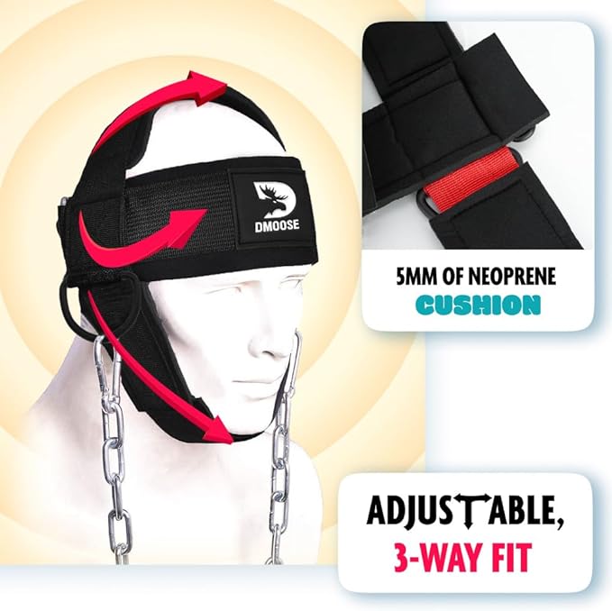 DMoose Fitness Neck Harness 30" Heavy