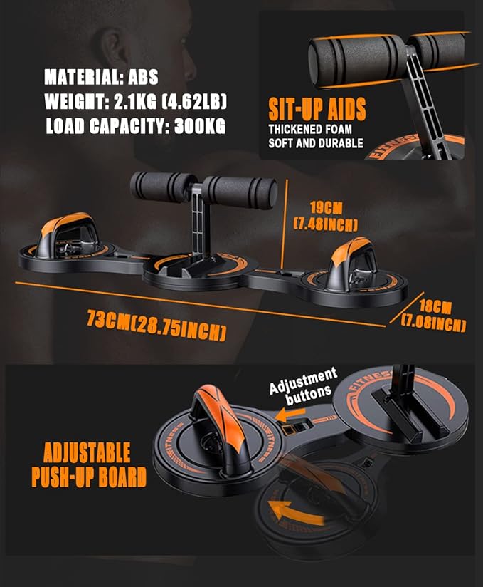 Home Workout Equipment Adjustable Push Up BoardI 10 1 Multi-Functional