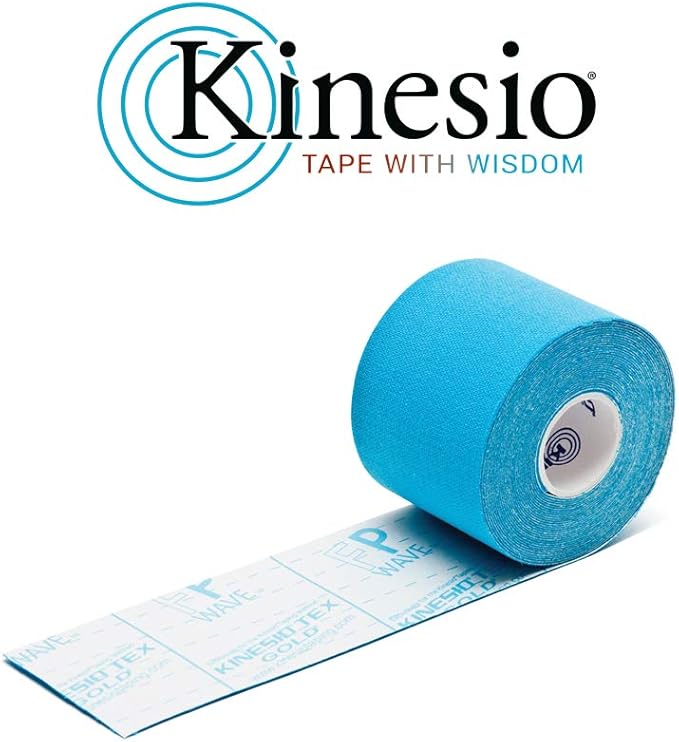 Kinesio Taping - Elastic Therapeutic Athletic Tape Tex Gold FP - Beige – 3in. x 5m Roll
