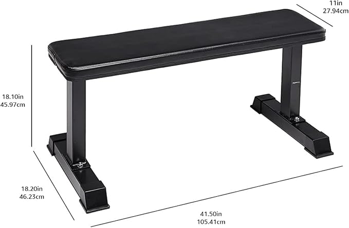 Amazon Basics Flat Weight Bench