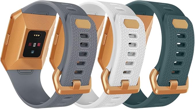 Compatible Ionic Bands for Men Women Large Small, Replacement Strap Sport Accessory Wristband with Original Design for Ionic Smart Watch