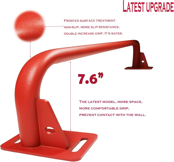 Pull-Up Bars.Door pull-up bar . Diameter 1.3 inches.Reinforced 520LBS upper