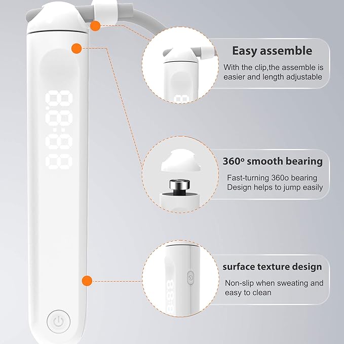 Jump Rope, Tangle free rapid speed jump ropes