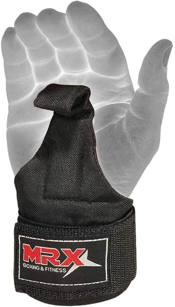 MRX Power Weight Lifting Straps Wrist Support Heavyduty