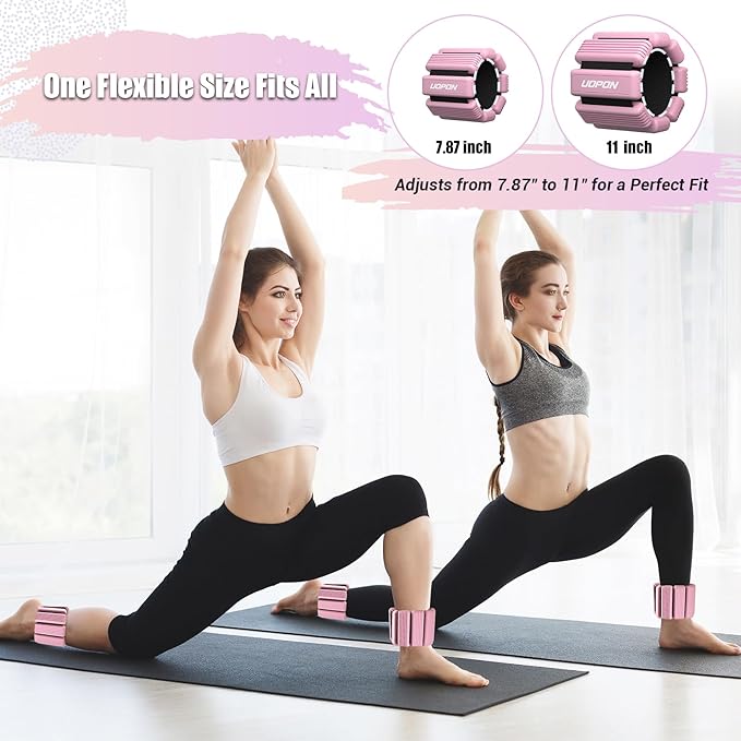 Wrist Weights for Women Set of 2 1 lbs