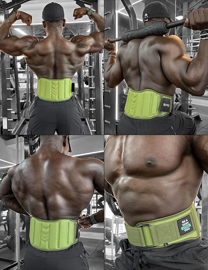 BVVU Weight Lifting Belts for Men Quick Locking