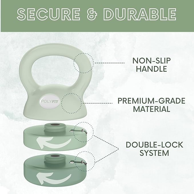 Adjustable Kettlebell - Kettlebell Weights Set for Home Gym