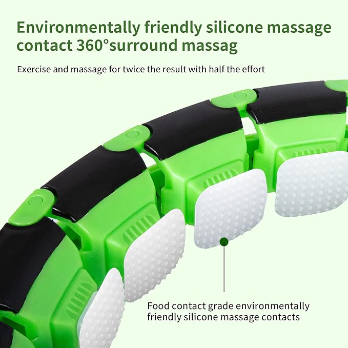 Smart Weighted Hoop for Adults 2 in 1 Abdomen 24 Knots