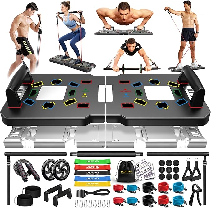 Lalahigh Premium Aluminum Alloy Push Up Board