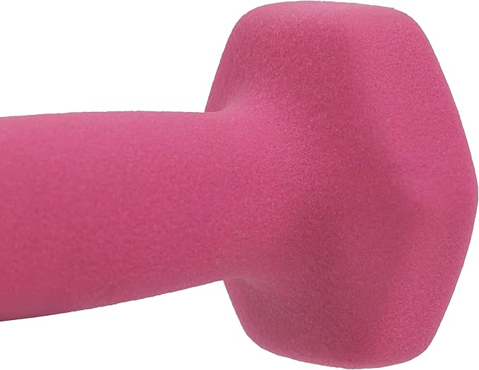Sunny Health & Fitness Neoprene Coated Hex Shaped 2LB, 5LB, 5LB, 8LB, 8LB, 10LB 10LB