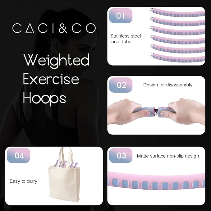 Weighted hulu Hoops for Adults Weight Loss