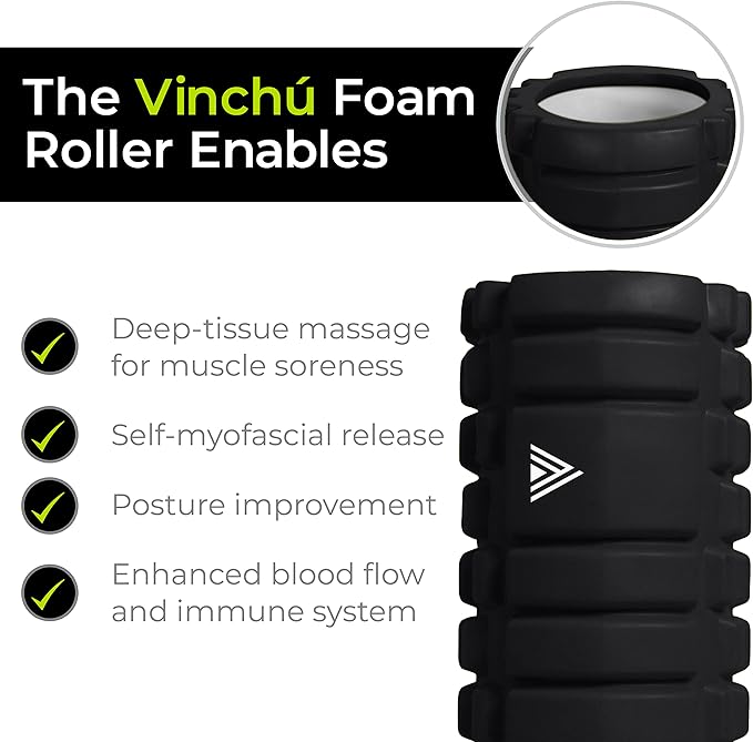 The Vinchu Foam Roller - Deep Tissue Massage