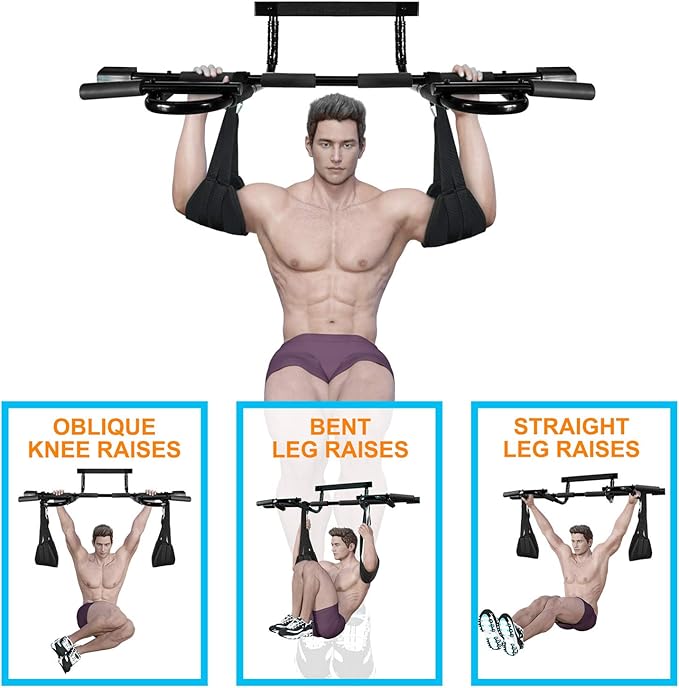 Yes4All Heavy Duty Pull Up Bar for Doorway
