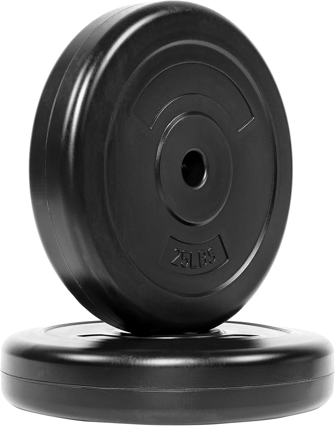Signature Fitness Vinyl Standard 1-Inch Plate Weight Plate