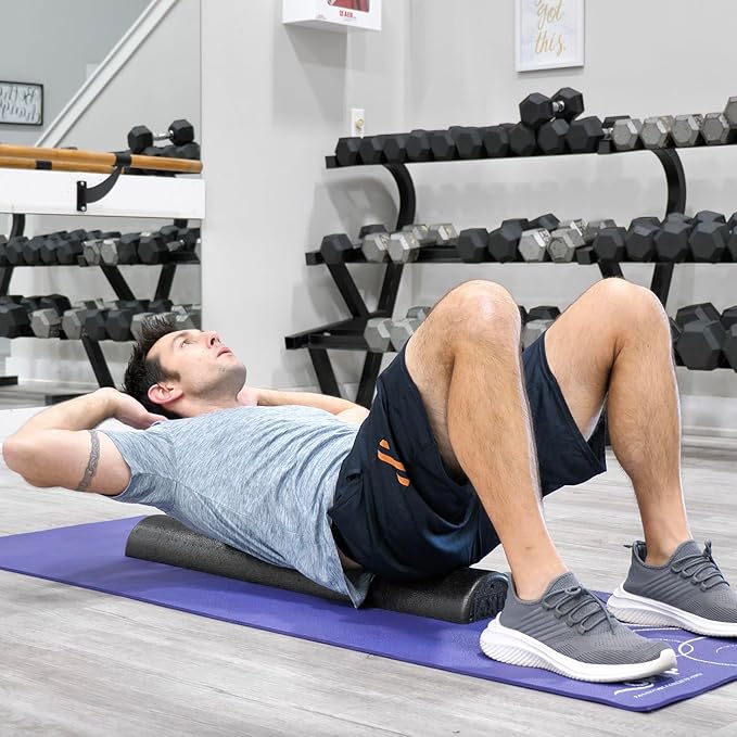 OPTP AXIS Firm Foam Roller 36" X 3" Half-Round)
