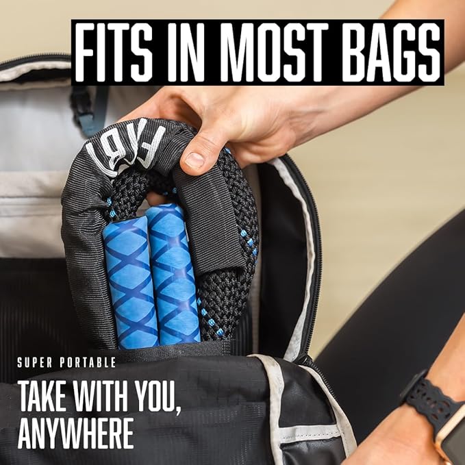 Weighted Jump Rope- Home Workout Rope- Skipping Rope 2.9lbs. - 9.9 Feet