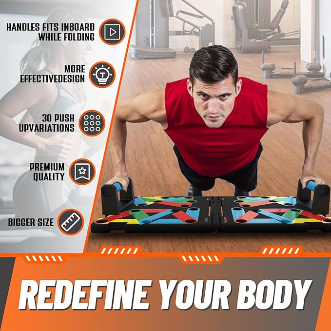 Solid Push Up Board 15 in 1 Home