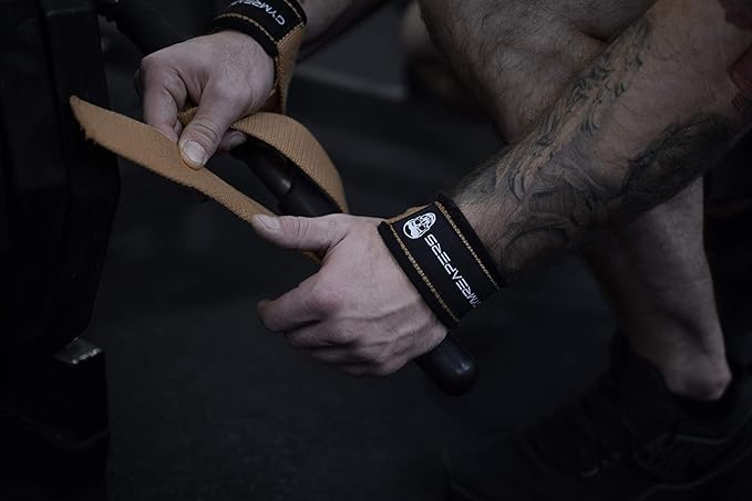 Gymreapers Lifting Wrist Straps for Weightlifting 18 inch