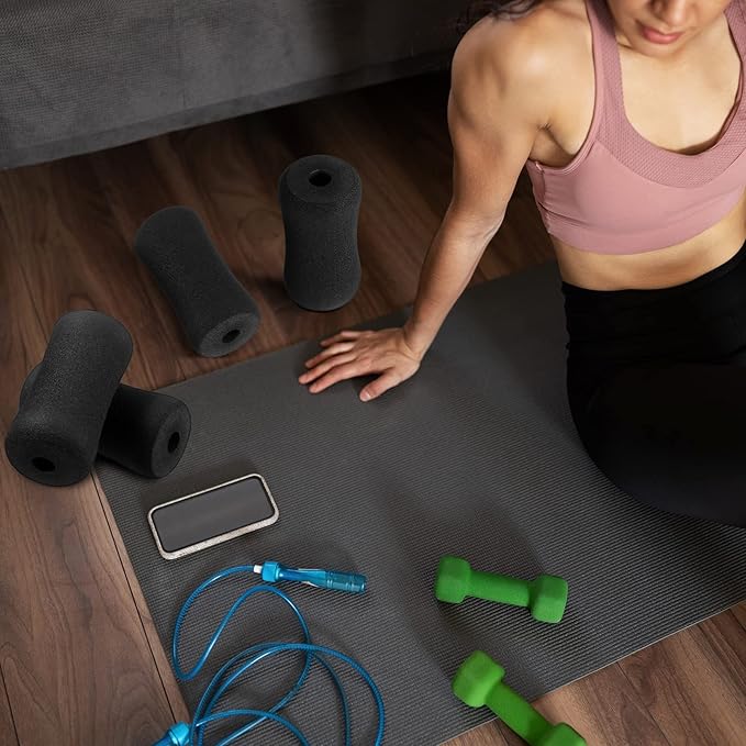 Sratte 4pcs Foot Foam Pads Rollers Set Foam