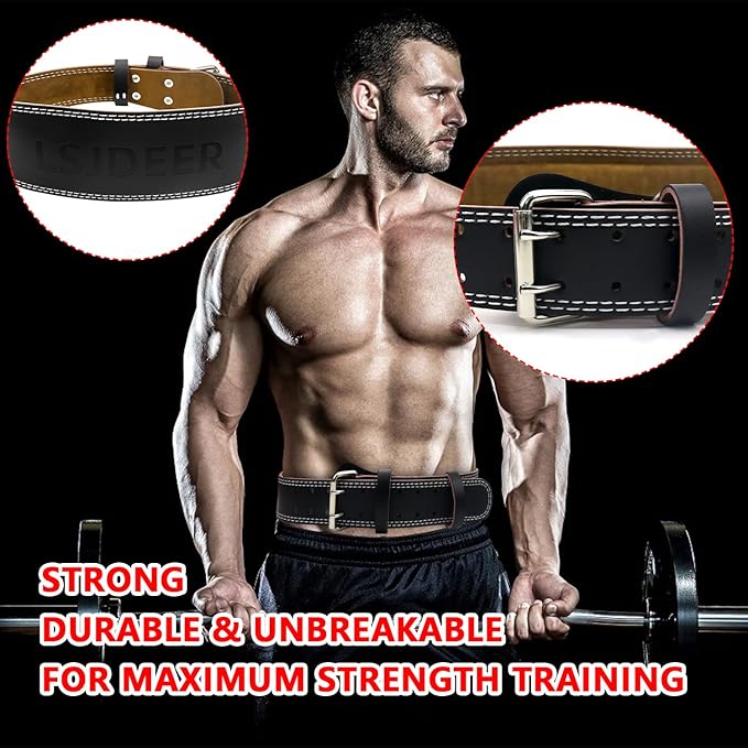 Leather Weight Lifting Belts for Men