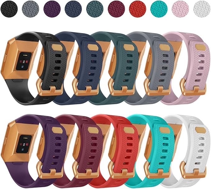 Compatible Ionic Bands for Men Women Large Small, Replacement Strap Sport Accessory Wristband with Original Design for Ionic Smart Watch