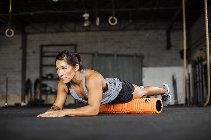 TRIGGERPOINT PERFORMANCE THERAPY GRID Patented Multi-Density Foam Massage (26"), Orange