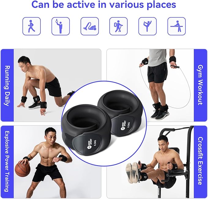 Ankle Weights,Strength Training Weight Sets For Men Women,Leg