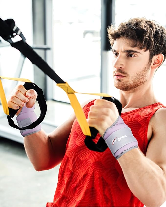Fragraim Wrist Weights for Women Men with Thumb Loops Lock 1lb*2 1.5lbs*2 2lbs*2 2.5lbs*2 3lbs*2 Wrist and Ankle Weights Sets for Walking Running Strength Training Exercises, Physical Therapy
