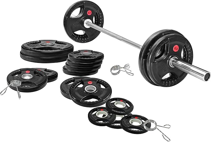 Signature Fitness Olympic Cast Iron Plate for Strength
