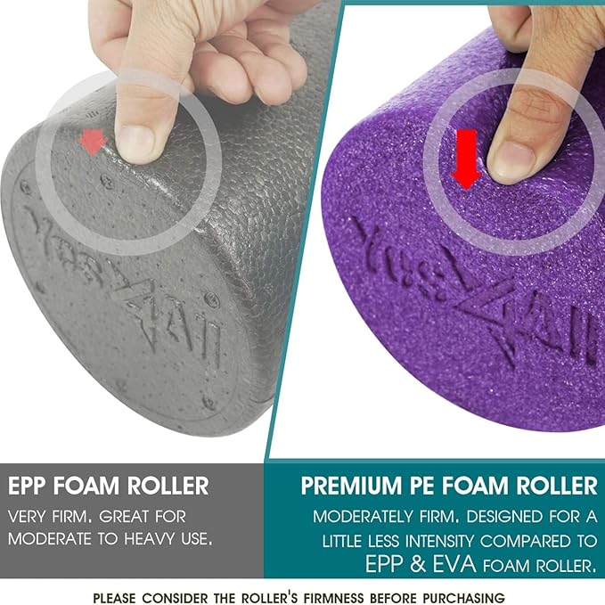 Yes4All Soft-Density Round PE 12/18/ 24/36 inch Foam