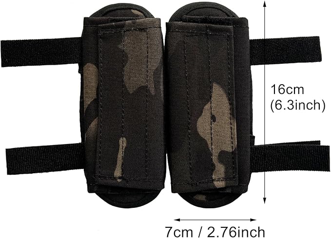 Plate Carrier Shoulder Pads, 2 Pack Tactical Vest Shoulder Pads Strap Cushion Vest Accessories Shoulder Pads Soft Mesh Pads for FCPC JPC Vests Sling Bags