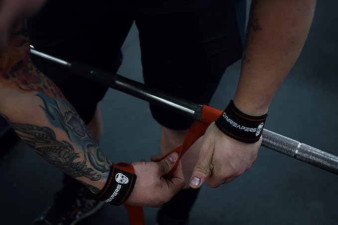 Gymreapers Lifting Wrist Straps for Weightlifting 18 inch