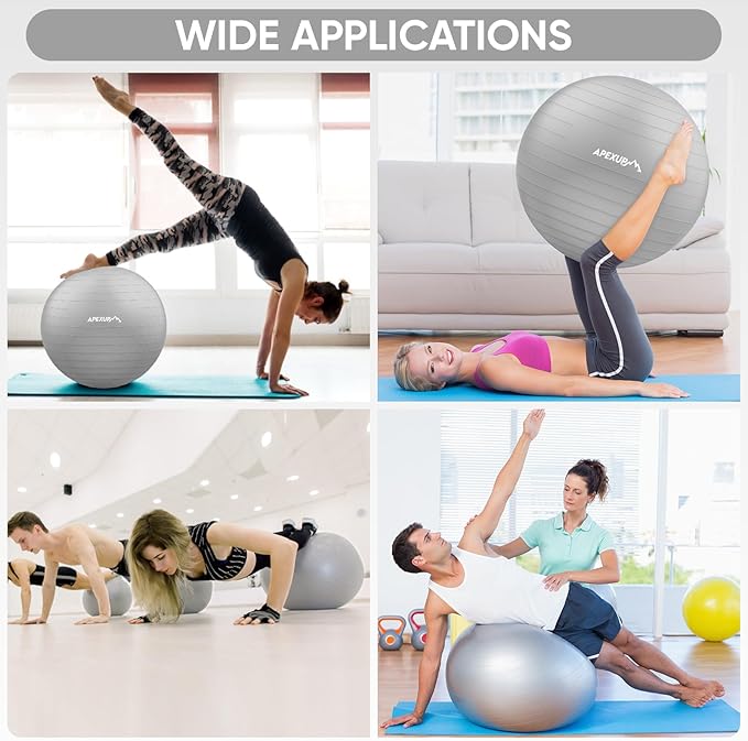 APEXUP Yoga Ball Exercise Ball