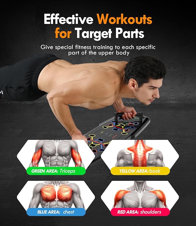 Push Up Board 20 Fitness