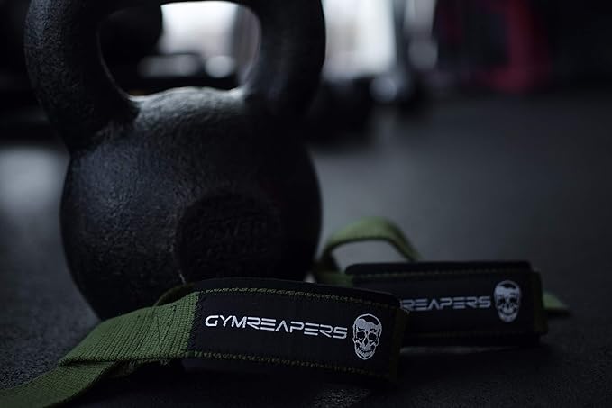 Gymreapers Lifting Wrist Straps for Weightlifting 18 inch