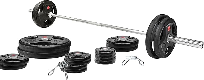 Signature Fitness Olympic 2-Inch Cast Iron Plate Weight