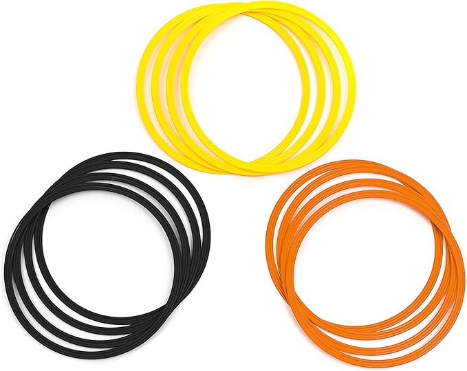 Speed & Agility Training Rings - Set of 12 by