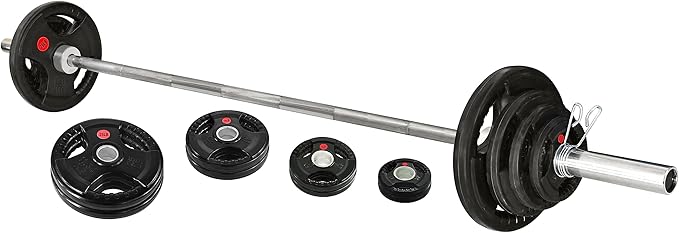 Signature Fitness Olympic 2-Inch Cast Iron Plate Weight