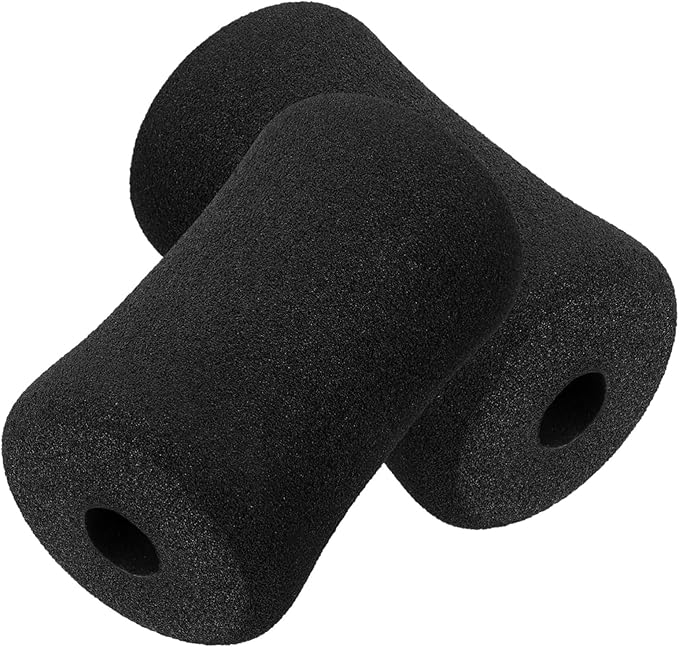2pcs Sponge Cover Exercise Roller Gym Pad Foam