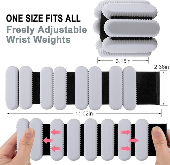 Wrist Weights for women 2 (1Lb (1Lb Each)