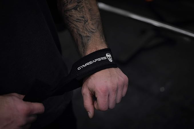 Gymreapers Lifting Wrist Straps for Weightlifting 18 inch
