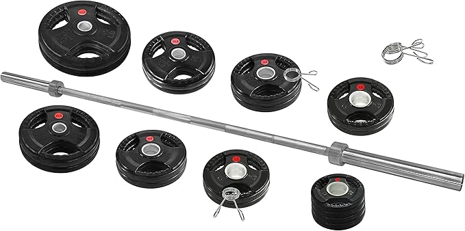 Signature Fitness Olympic Cast Iron Plate for Strength